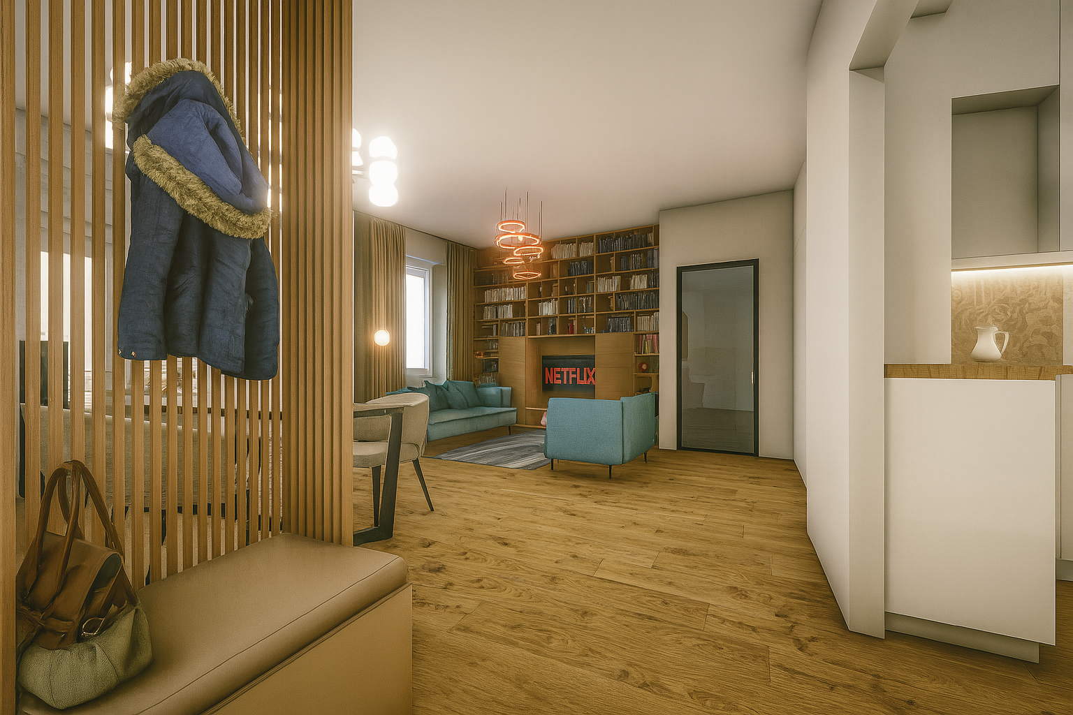 Casa S – Trasformazione funzionale e interior design
